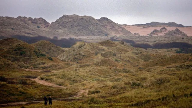 Sand dunes at Menie Estate, Aberdeenshire