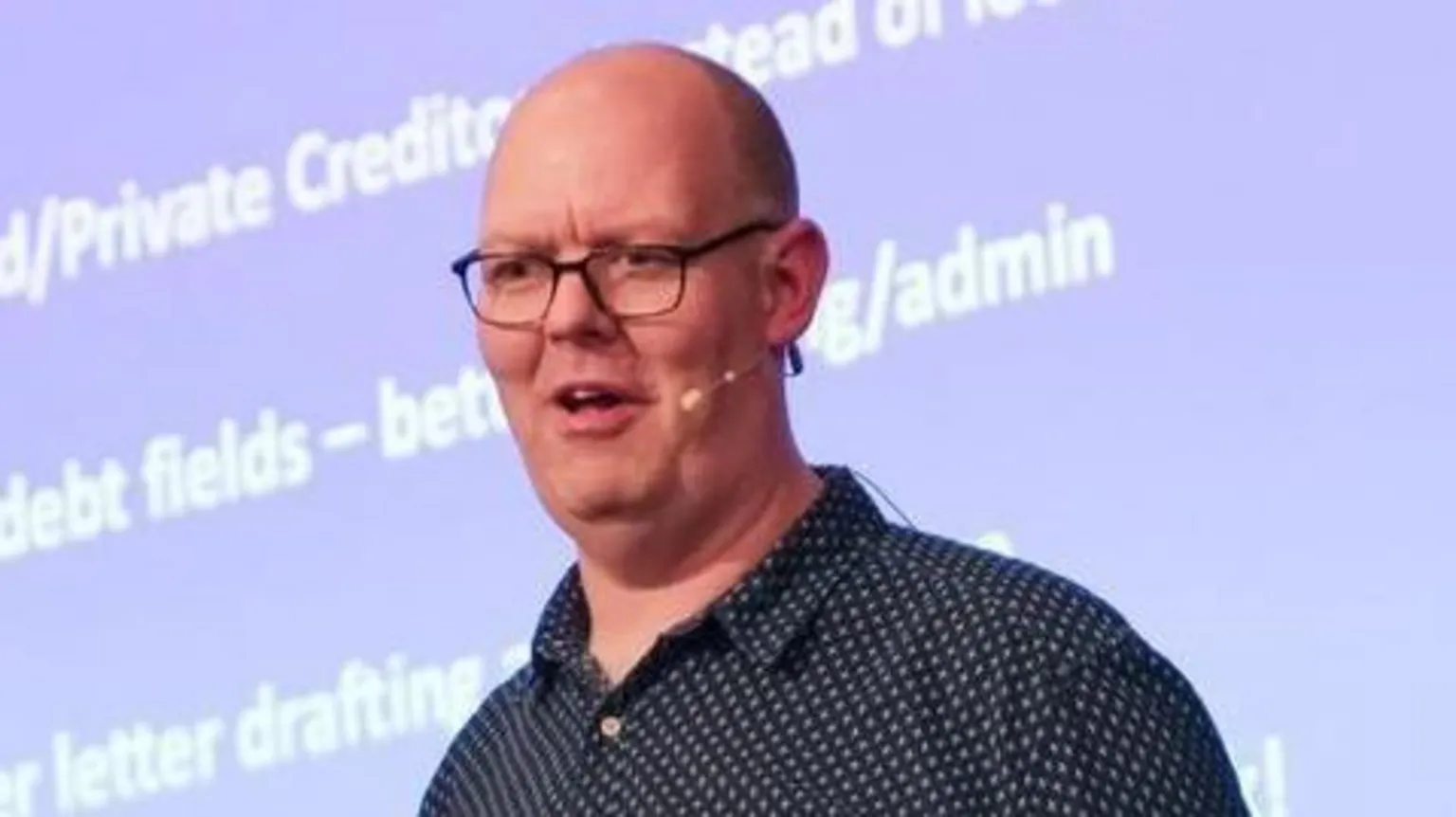 Chris Marriott, conference administrator at Jubilee+