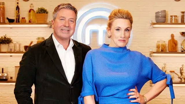 John Torode and Grace Dent, MasterChef co-hosts