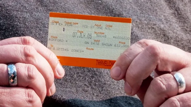 Tony Woolliscroft Dan Biddle\'s underground ticket from 7/7