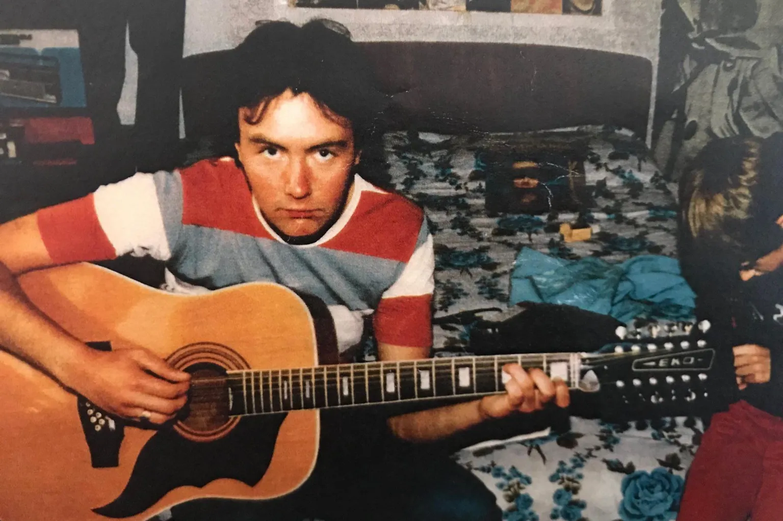 Irvine Welsh performing as a DJ.