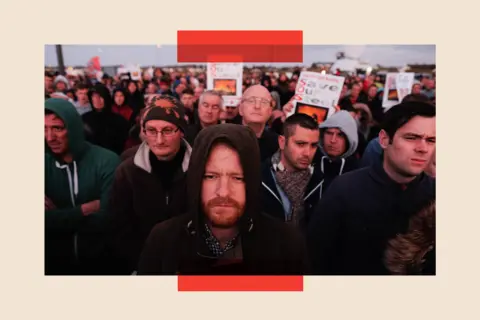 Steelworkers in Redcar