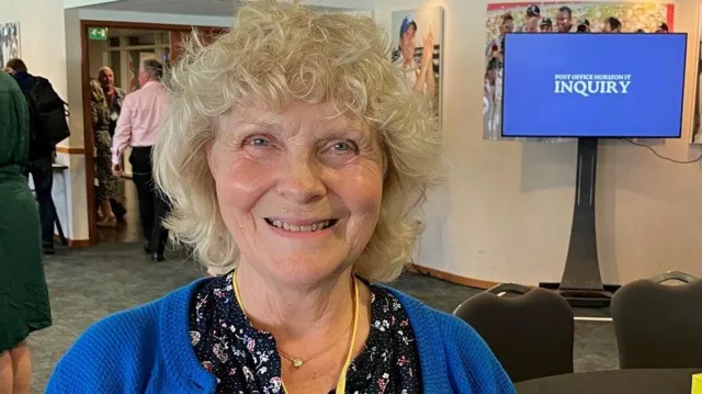 Jo Hamilton, a Post Office campaigner