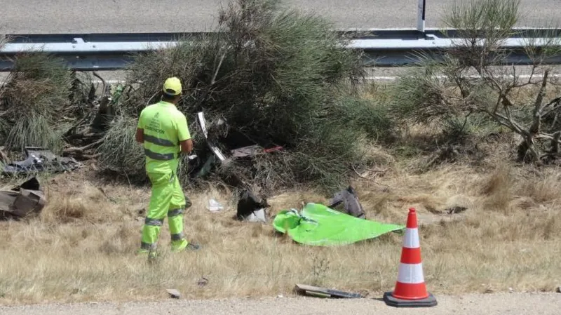 Tyre marks were analysed some distance from where the Lamborghini's tyre blew out