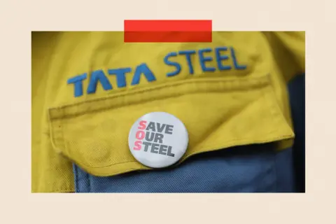Save our steel badge
