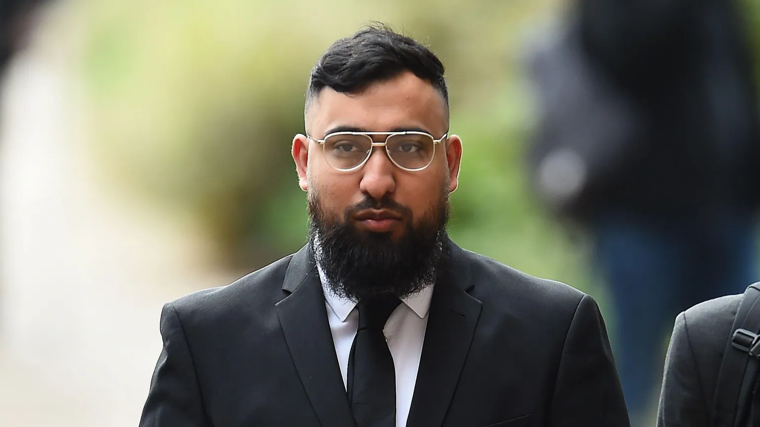 Muhammed Amaad arrives at Liverpool Crown Court.
