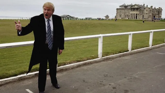 Donald Trump at St Andrews