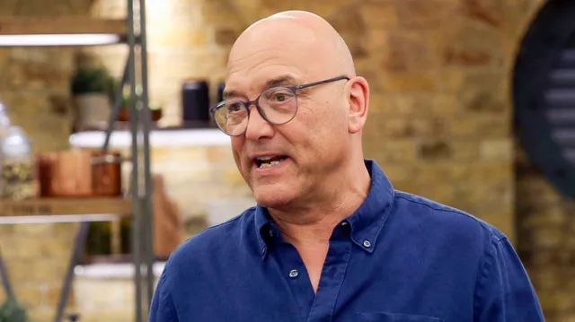 Gregg Wallace on the set of MasterChef.